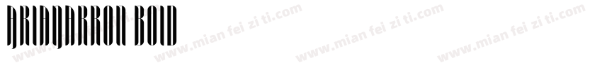 AriaNarron Boid字体转换